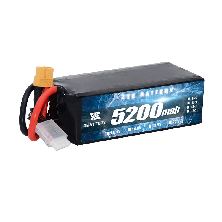 22.2V ແບດເຕີລີ່ Lipo