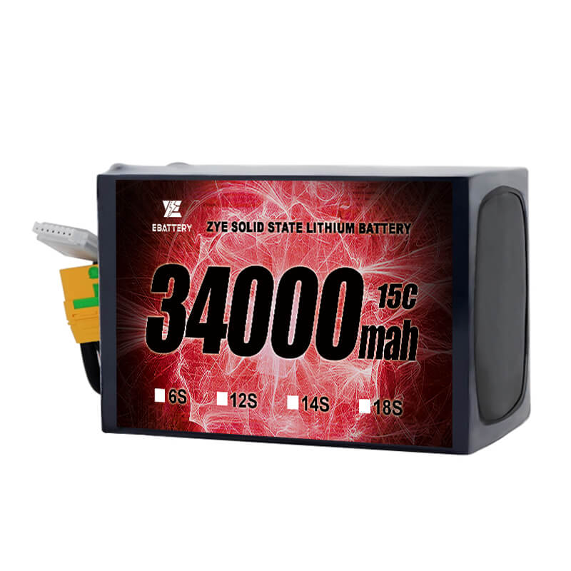 LI HV 34000MAH 18 ໃນແບດເຕີລີ່ຂອງລັດແຂງ