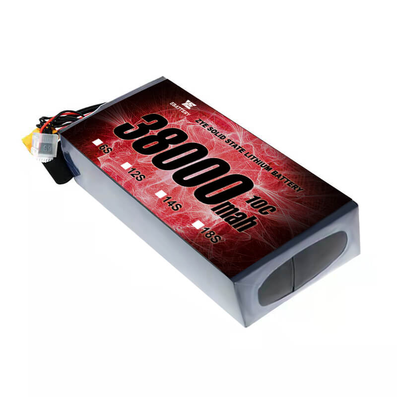 Li Hv 38000mah 6s ແບດເຕີລີ່ຂອງລັດແຂງ